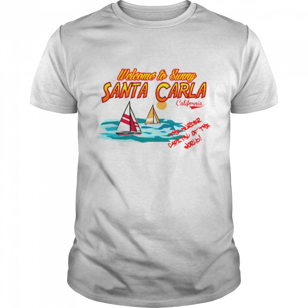 Santa Carla Beautiful City The Lost Boys shirt