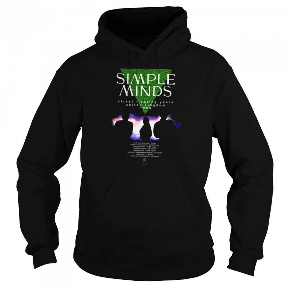 Street Fighting Years Simple Minds Band shirt Unisex Hoodie