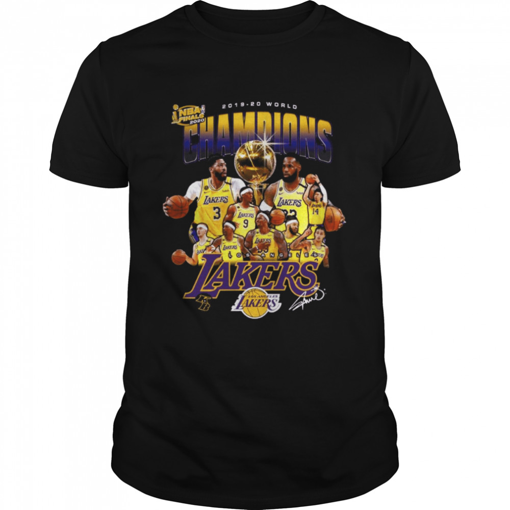 The Lakers Basketball Champions 2019 2020 shirt