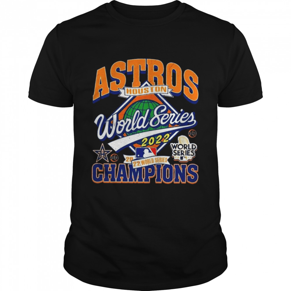 Vintage Houston Astros World Series 2022 Champion Style 90s T-Shirt