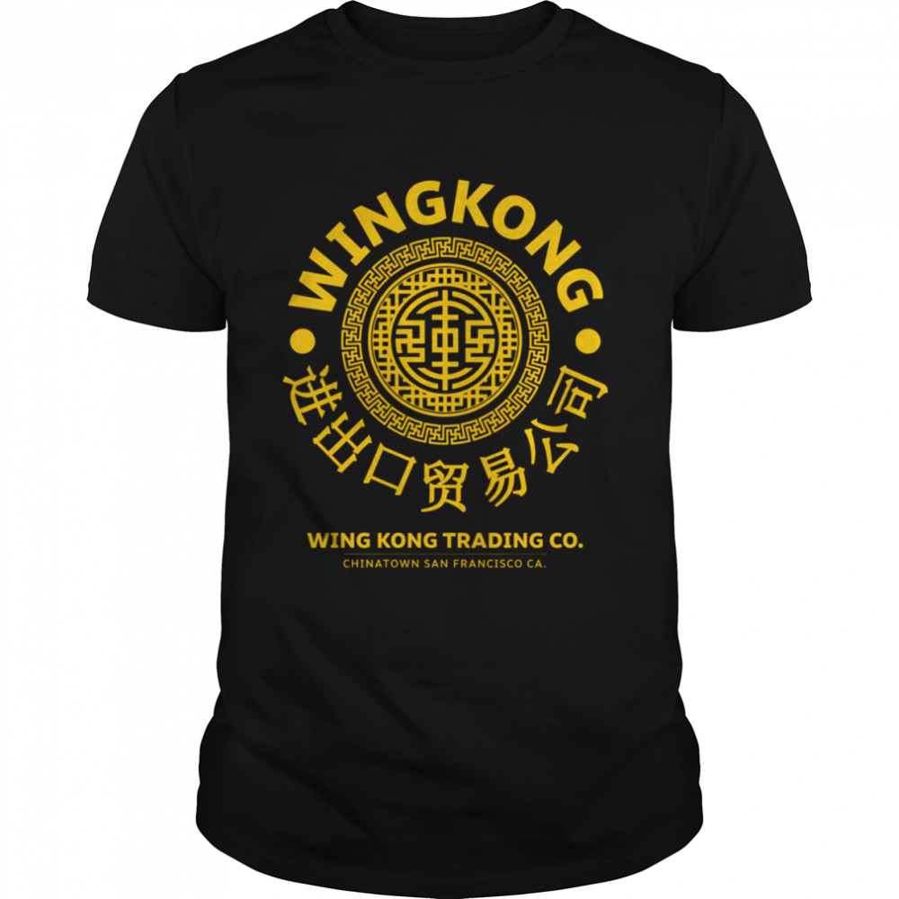 Wing Kong Big Trouble In Little China Supernova Yellow V2 shirt