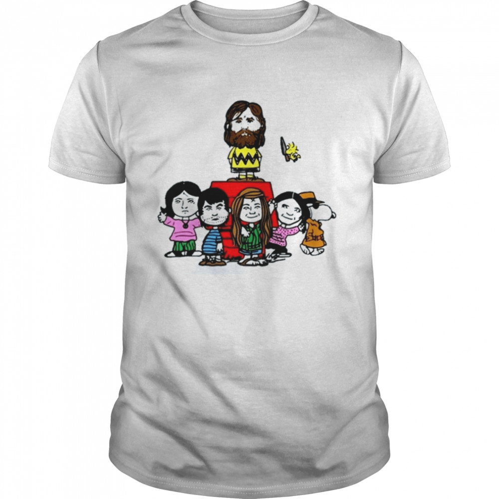 Charlie Manson And Spooky Characters Snoopy 2022 Shirt