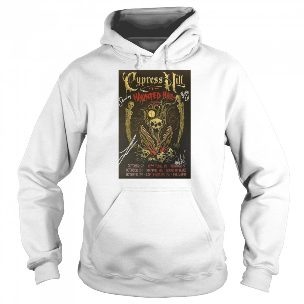 Cypress Hill Haunted Hill 2022 Limited  Unisex Hoodie