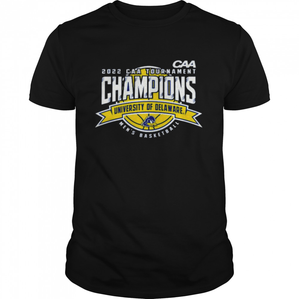 Delaware Blue Hens 2022 CAA Men’s Basketball Tournament Champions T-Shirt