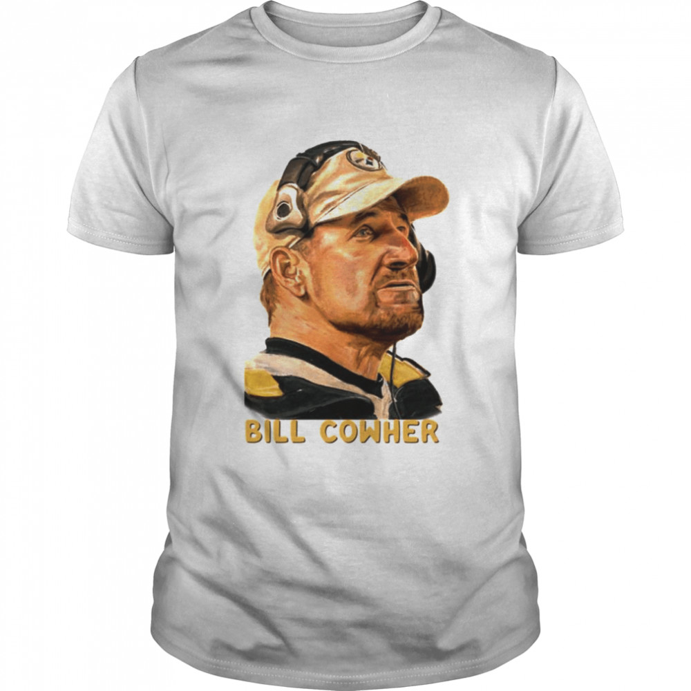 Iconic Design Football Player Bill Cowher shirt