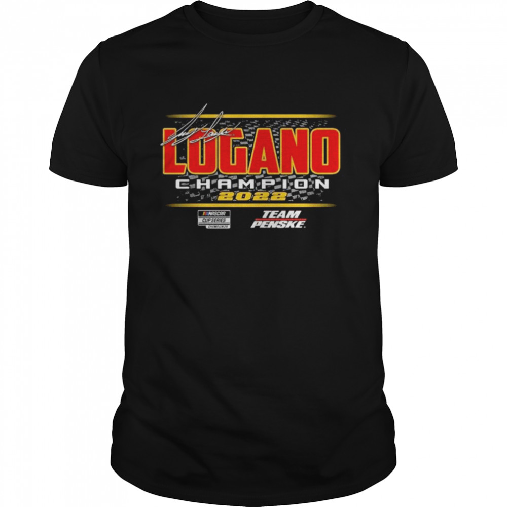 Joey Logano Team Penske 2022 NASCAR Cup Series Champion signature shirt