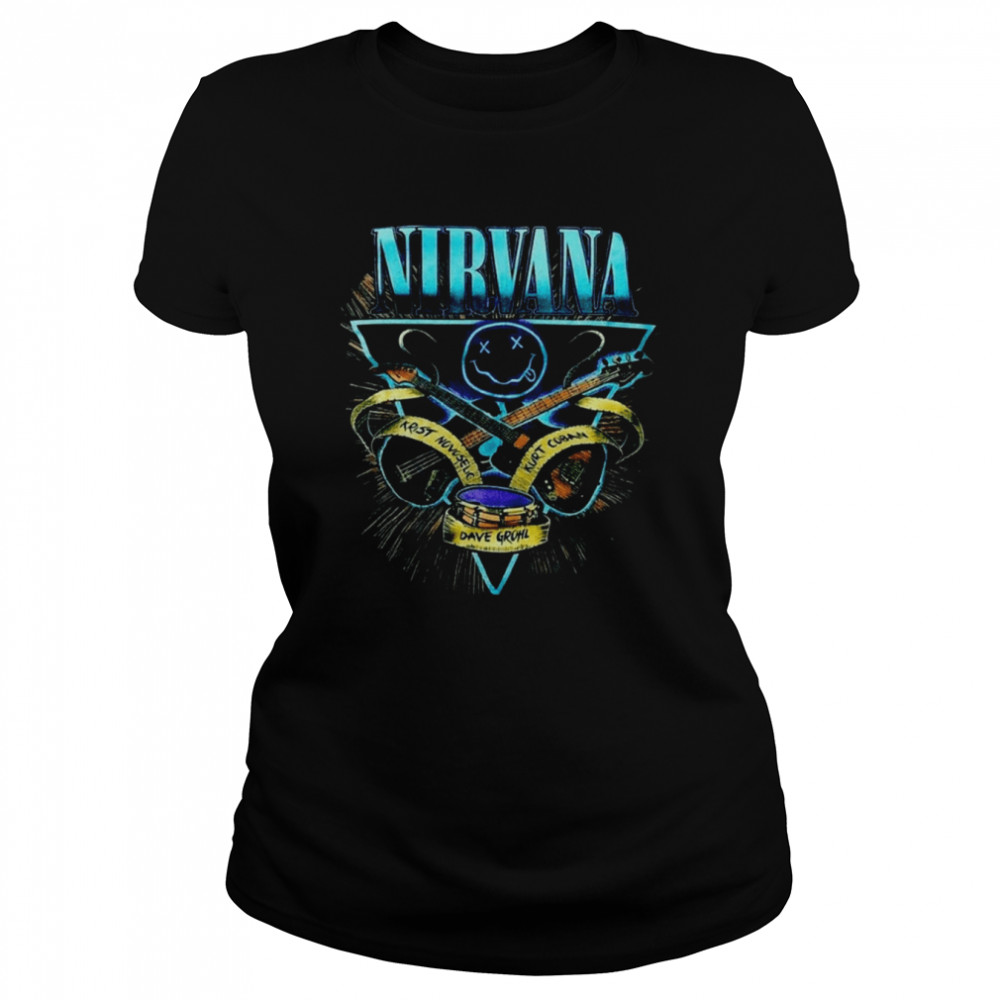 Mane Of Member Nirvana Legend Music Band shirt Classic Women's T-shirt