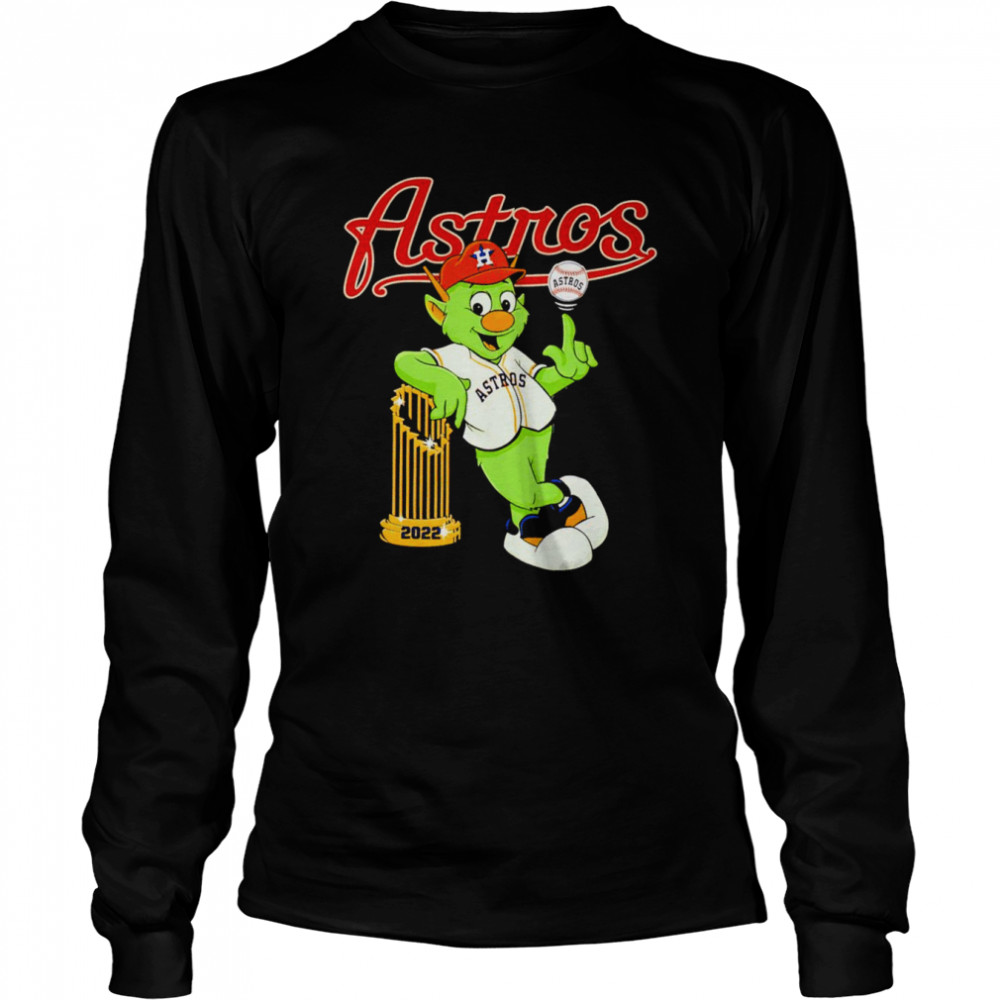 Orbit Houston Astros cup shirt Long Sleeved T-shirt