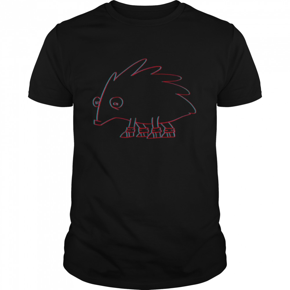 Peculiar Red & Blue Hedgehog Sonic Frontiers shirt