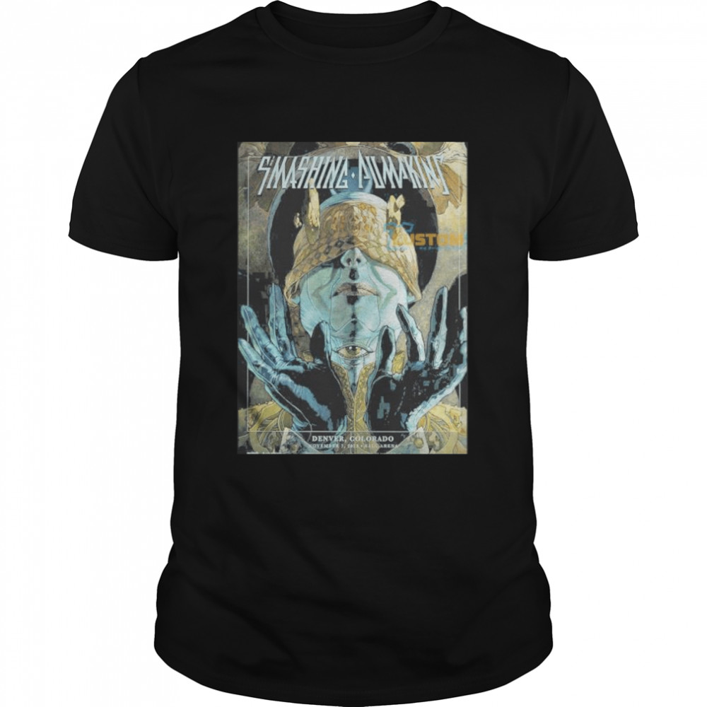 Smashing pumpkins denver 2022 nov 7th ball arena colorado shirt