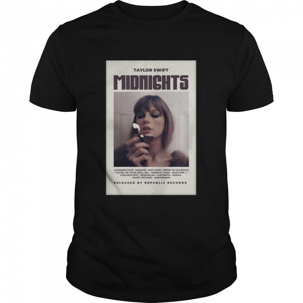 Taylor Swift Midnights shirt