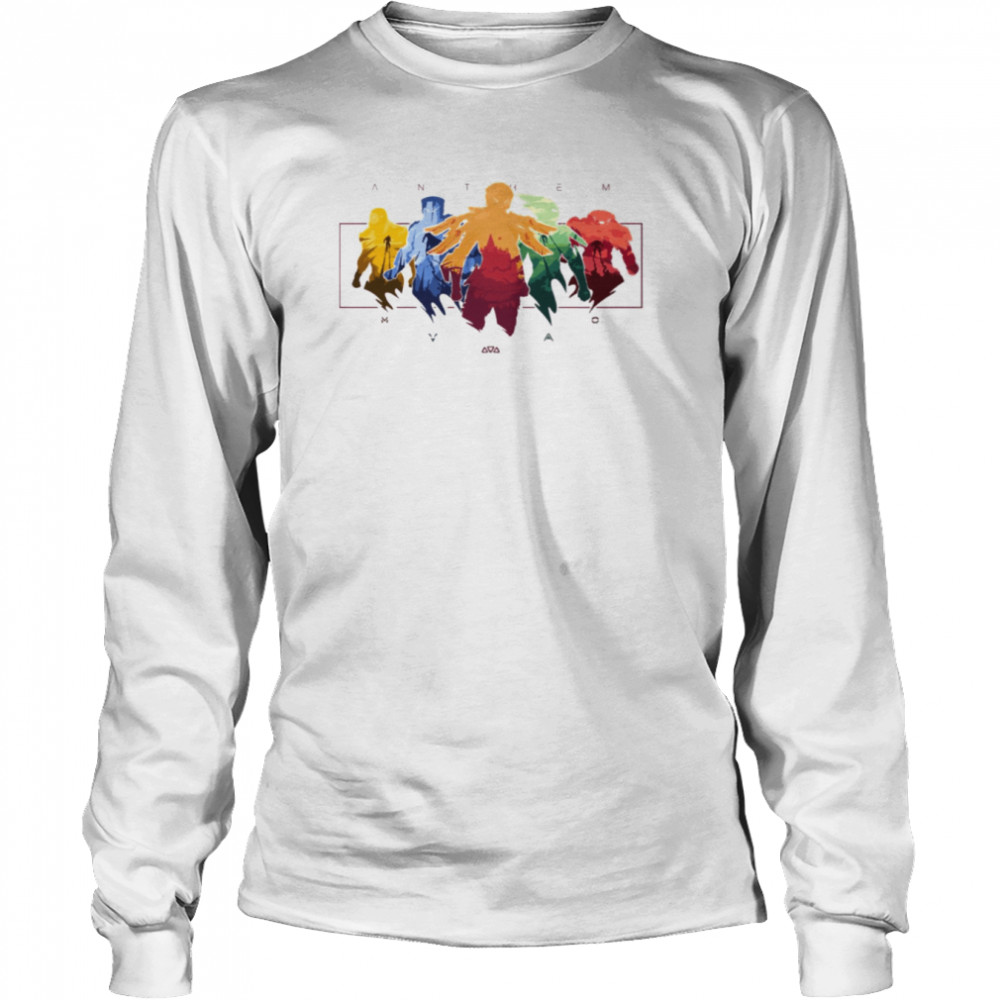 The Five Anthem Symbols shirt Long Sleeved T-shirt