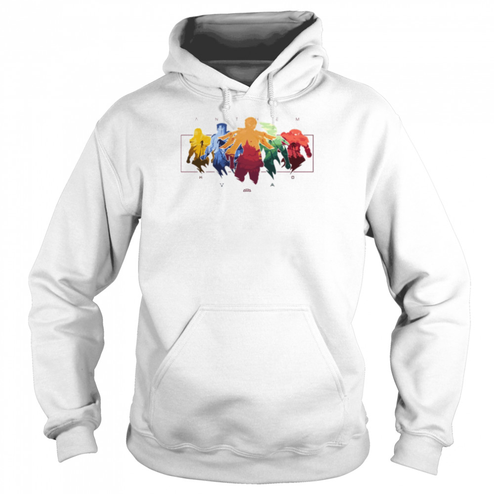 The Five Anthem Symbols shirt Unisex Hoodie