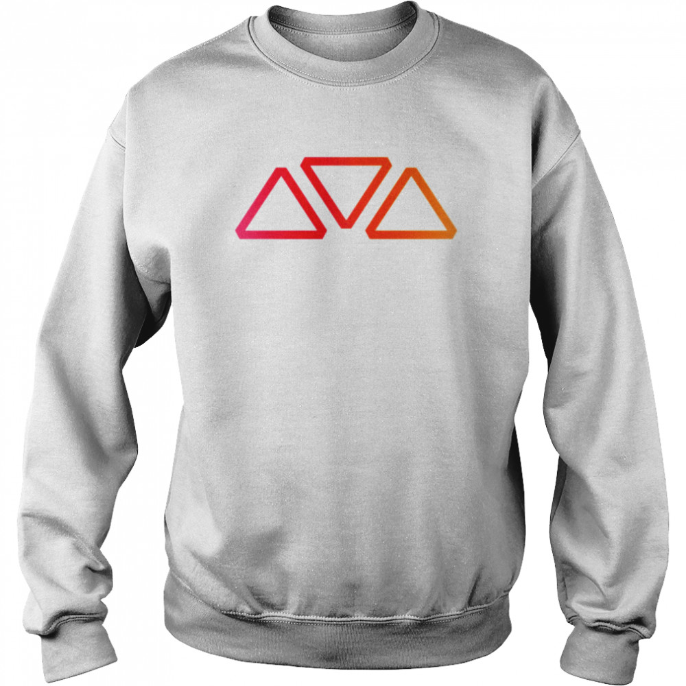 Triangle Logo Anthem Game Clean Color Logo shirt Unisex Sweatshirt