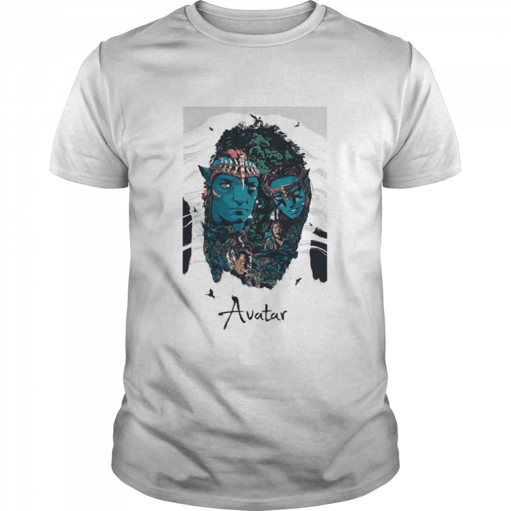 Aesthetic design avatar movie 2022 characters t-shirt