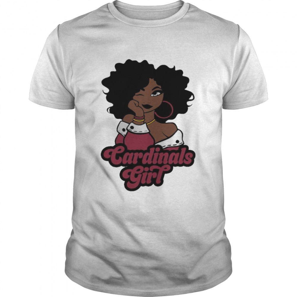 Arizona Cardinals football Black Girl 2022 shirt