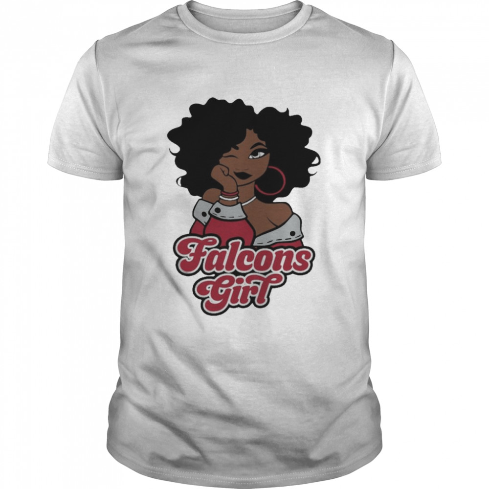 Atlanta Falcons football Black Girl 2022 shirt