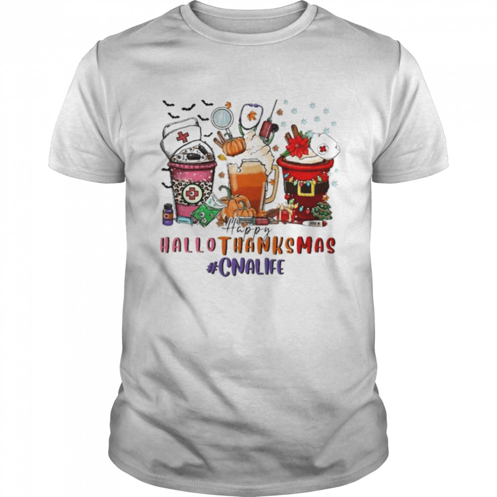 Cocktail Happy HalloThanksMas 2022 #CNA Life shirt