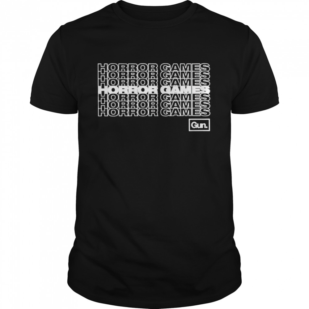 Horror games shirt