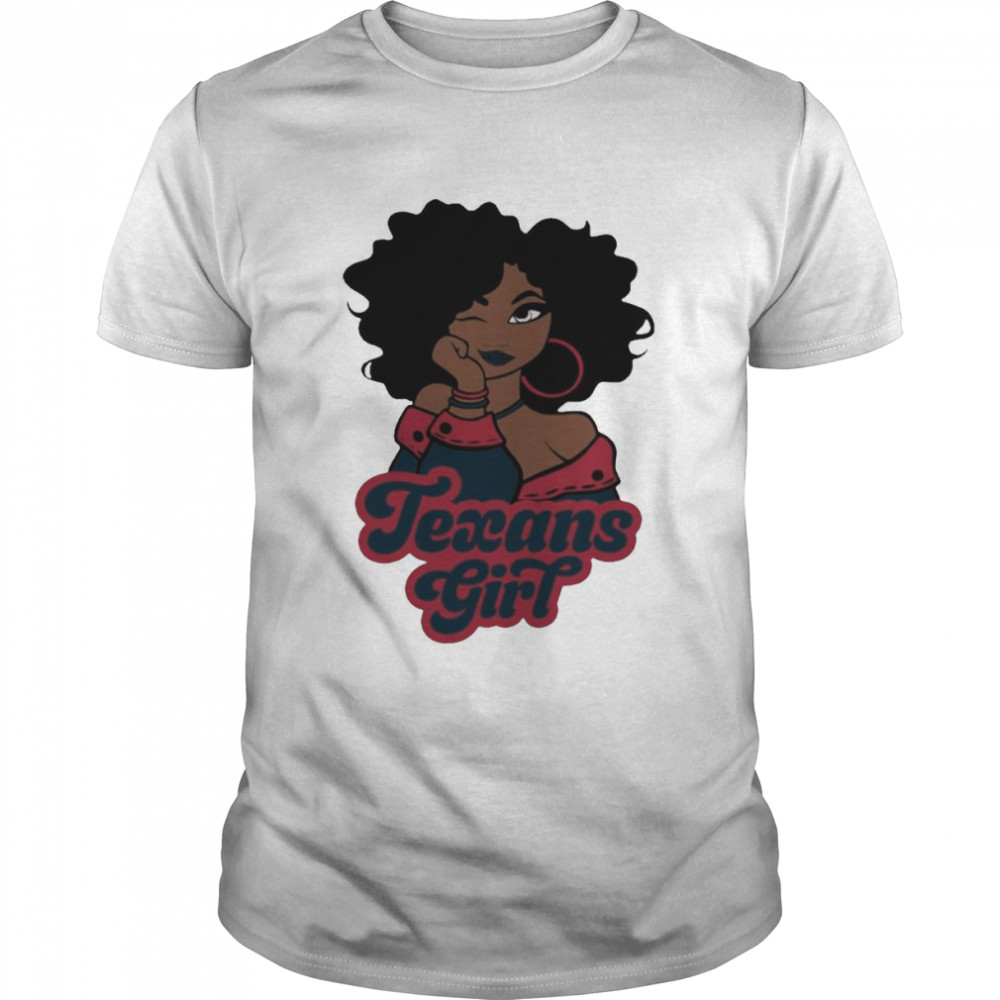 Houston Texans football Black Girl 2022 shirt