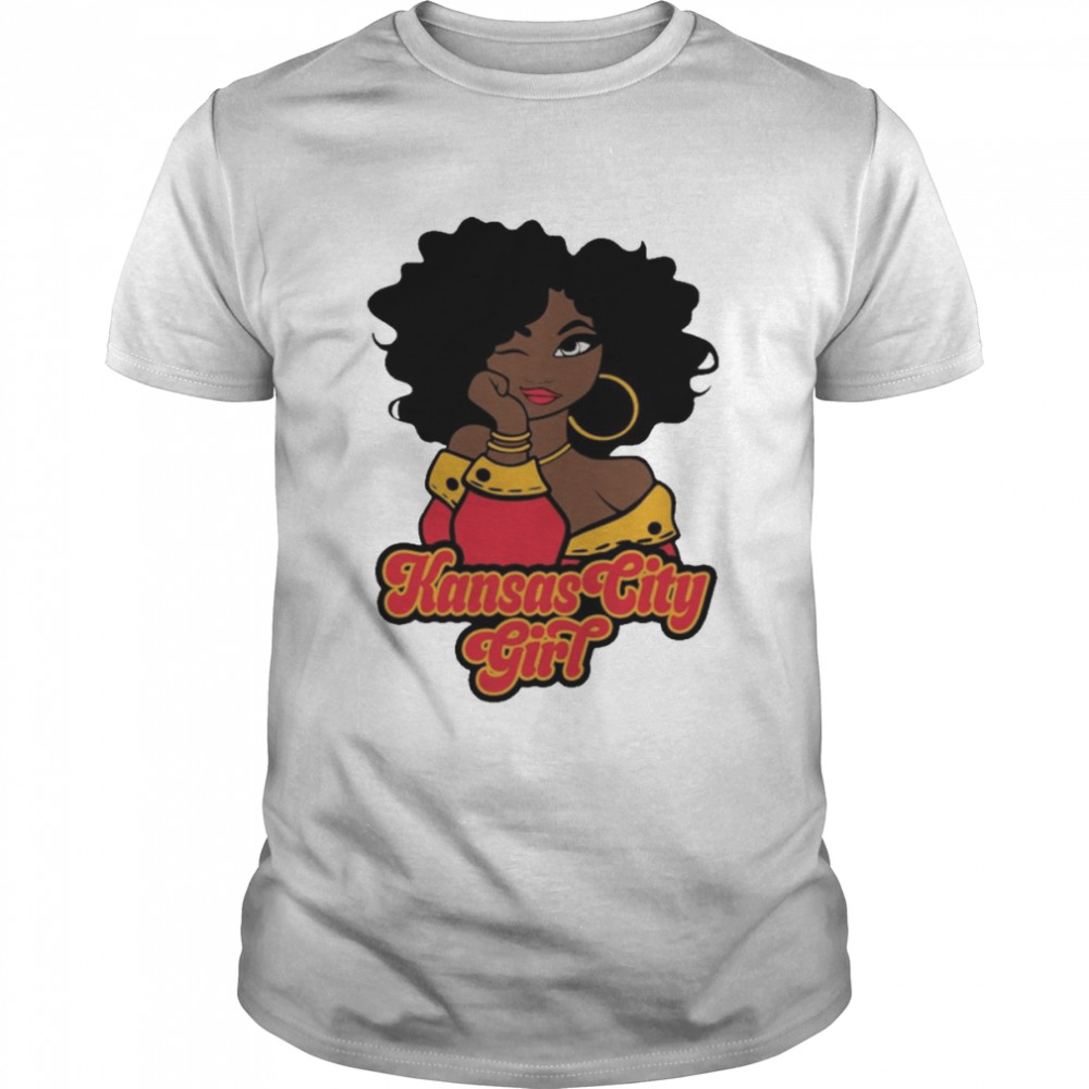 Kansas City football Black Girl 2022 shirt