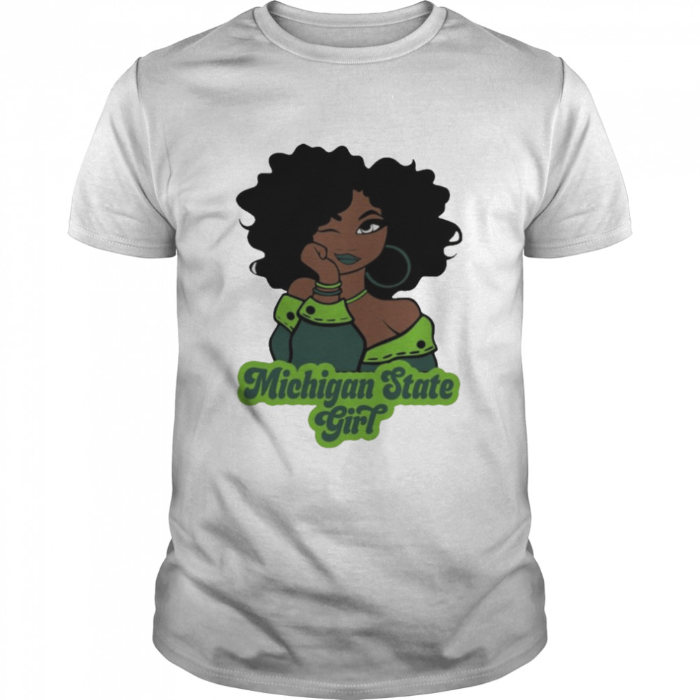 Michigan State Spartans football Black Girl 2022 shirt