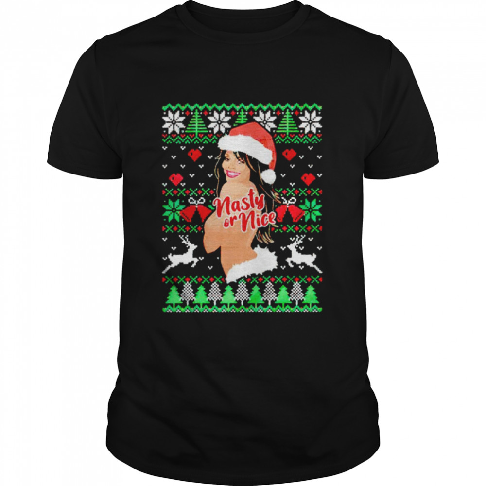 Nasty or nice Christmas shirt