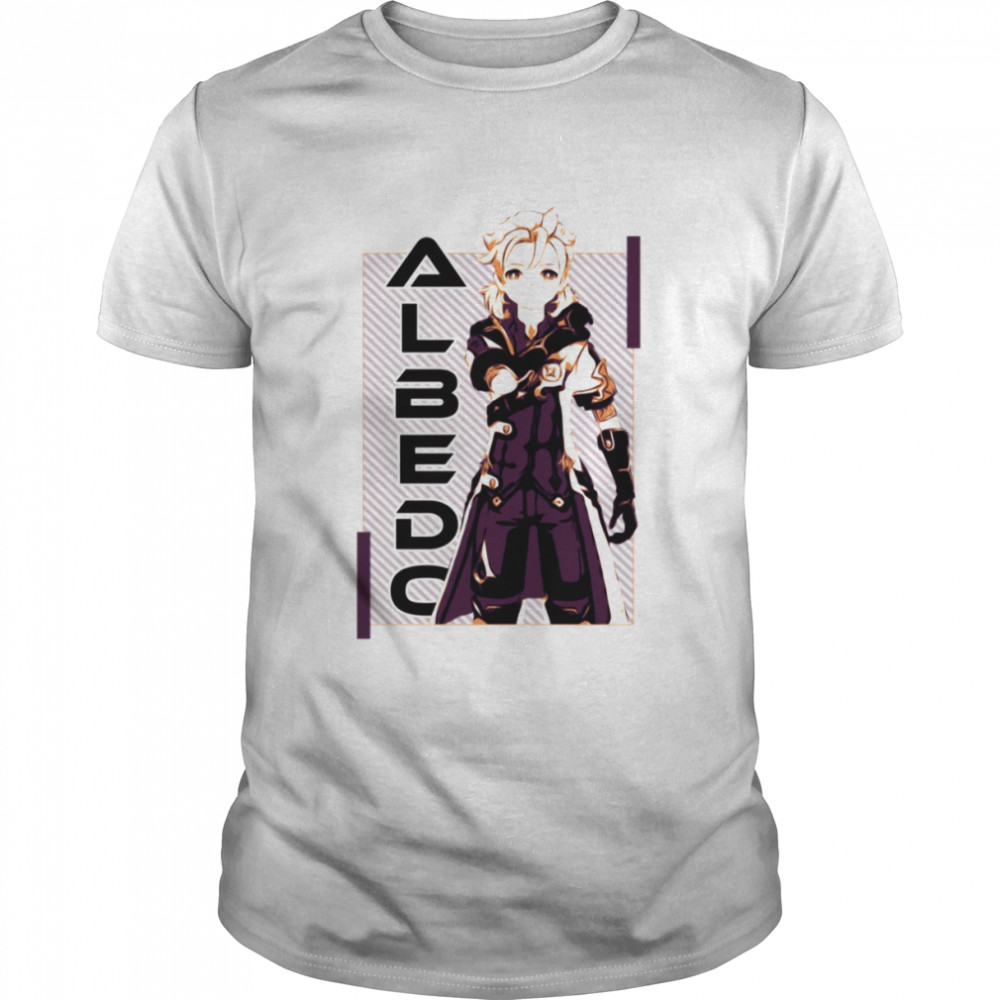 New Illustration Genshin Impact Albedo Kreideprinz shirt