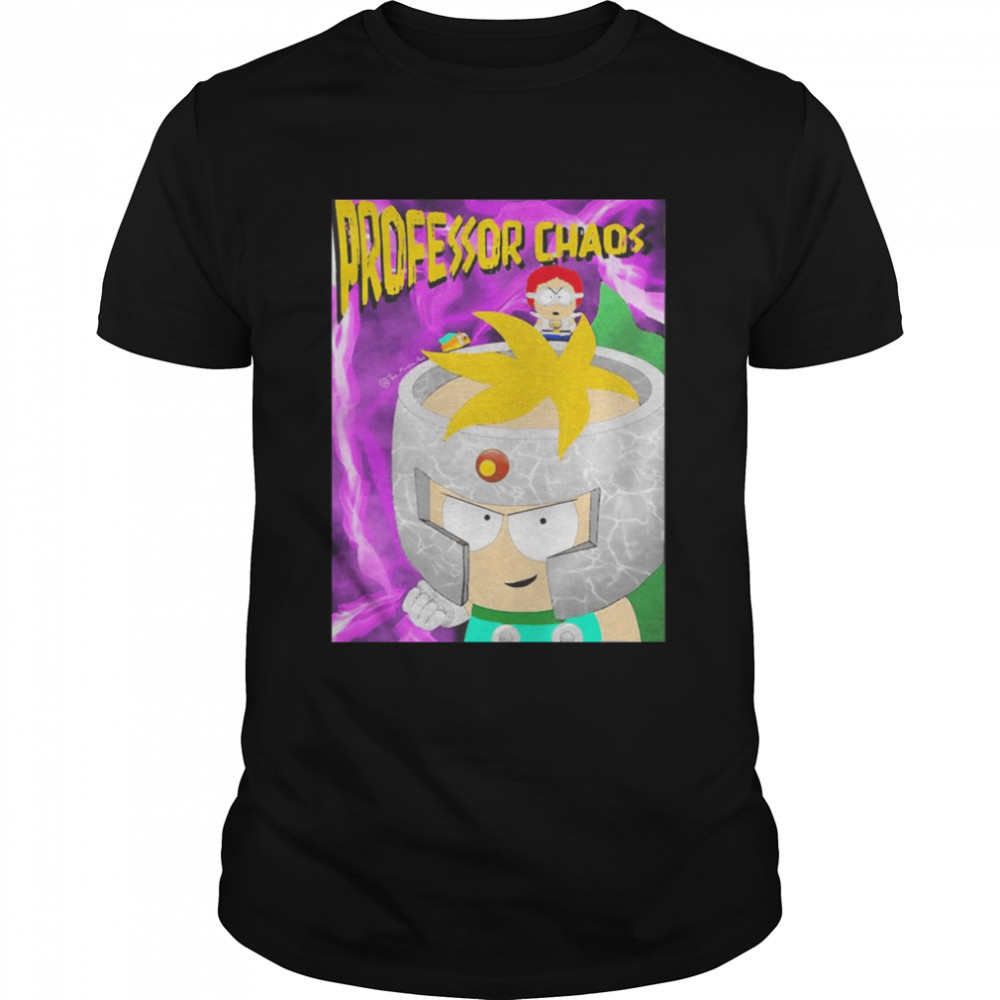 Professor chaos south park t-shirt