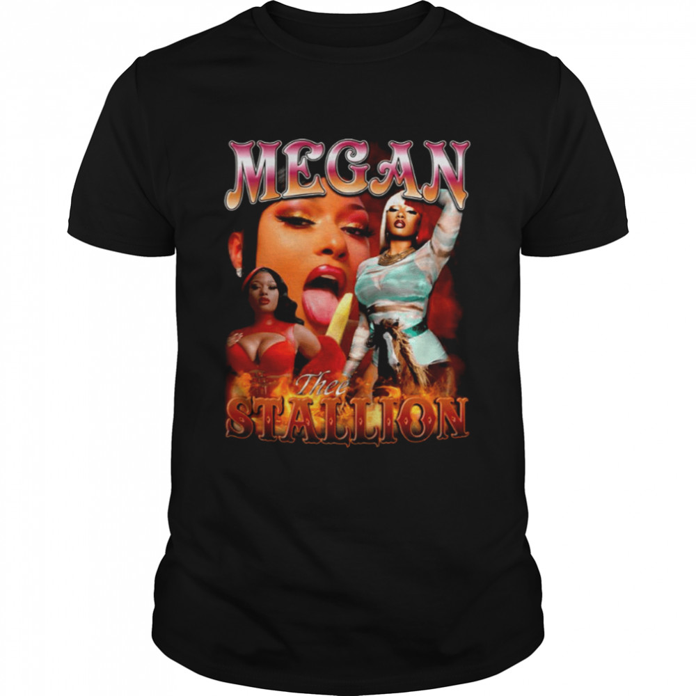 Vintage Bootleg Mégan Thée Stállion Singer shirt