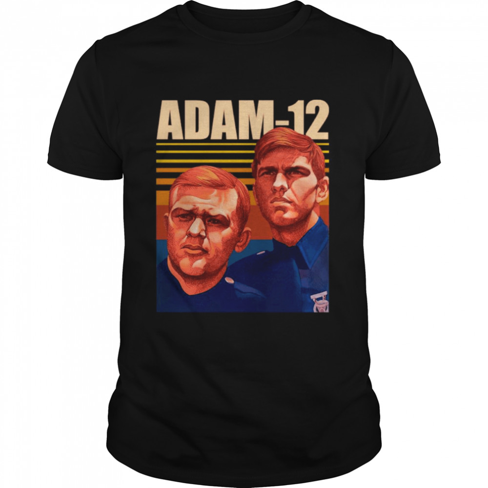 Vintage retro Adam 12 TV series t-shirt