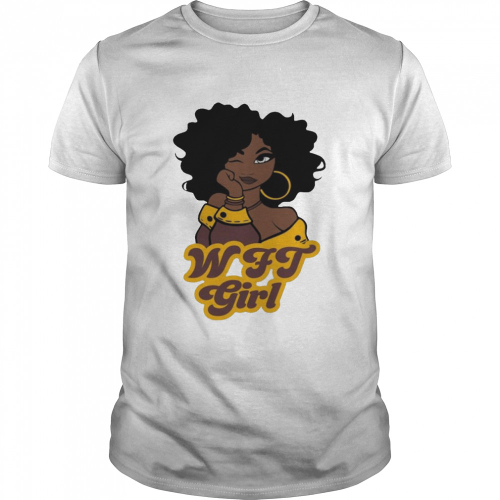 WFT Washington Commanders football Black Girl 2022 shirt