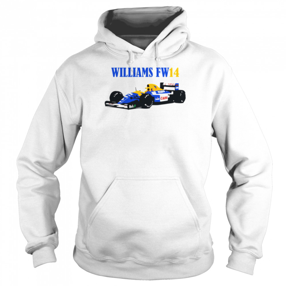 Williams Fw14 shirt Unisex Hoodie