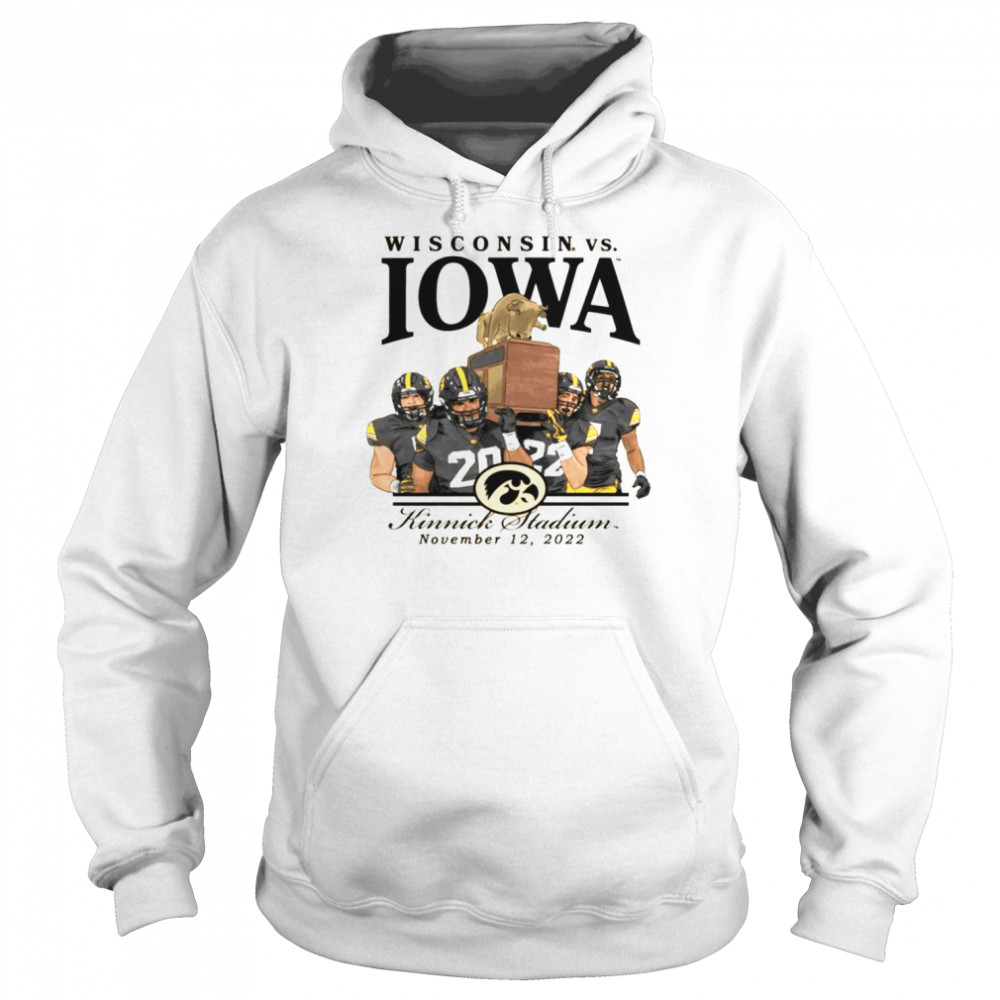 Wisconsin Badgers Vs Iowa Hawkeyes Game Day 2022  Unisex Hoodie