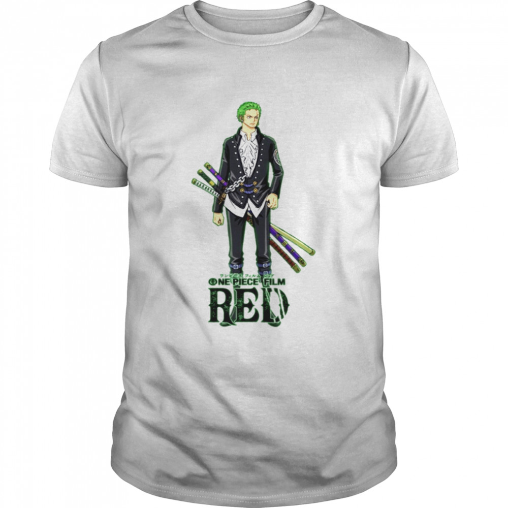 Zoro In One Piece Film Red Roronoa Zoro shirt