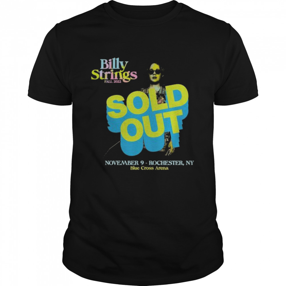 Billy strings fall 2022 sold out november 9 rochester ny shirt