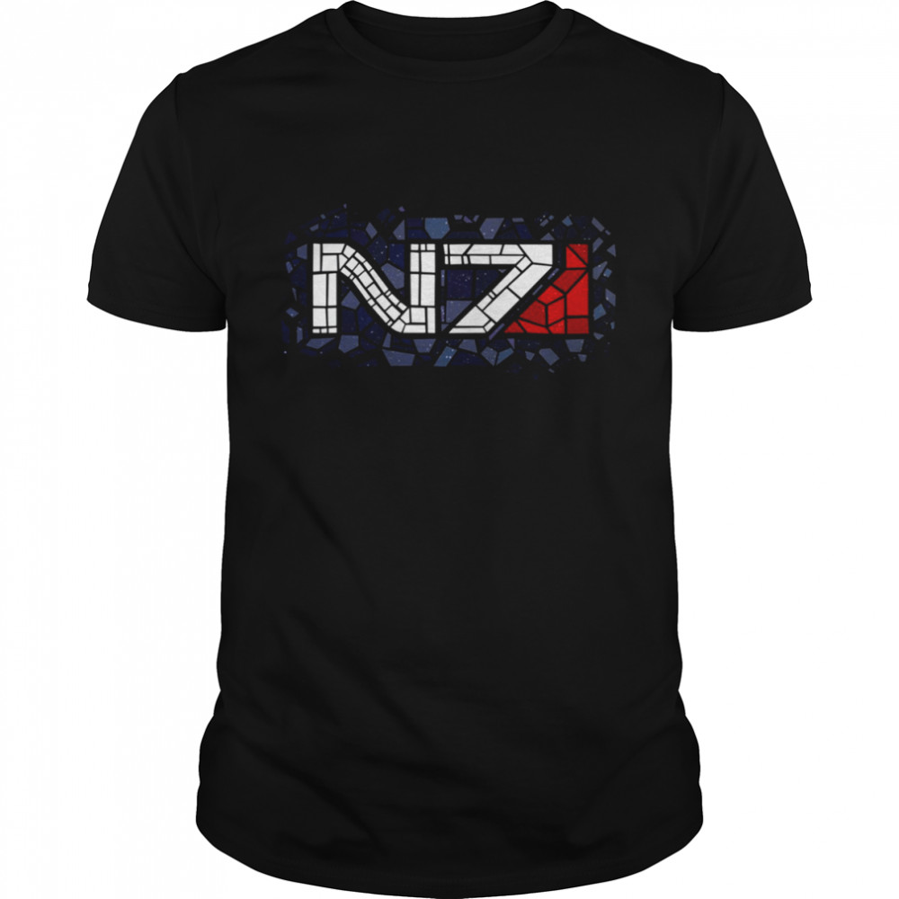 Mosaic N7 Mass Effect Unique Art shirt