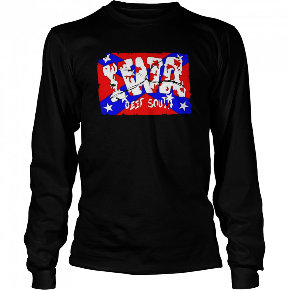 boriss Dukkee IWA Deep South logo shirt Long Sleeved T-shirt