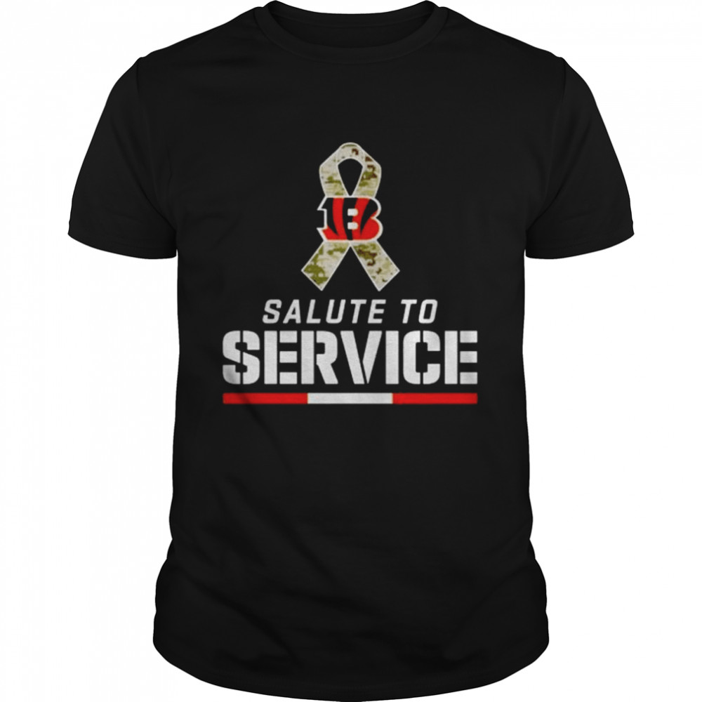 Cincinnati Bengals NFL Salute to service 2022 shirt