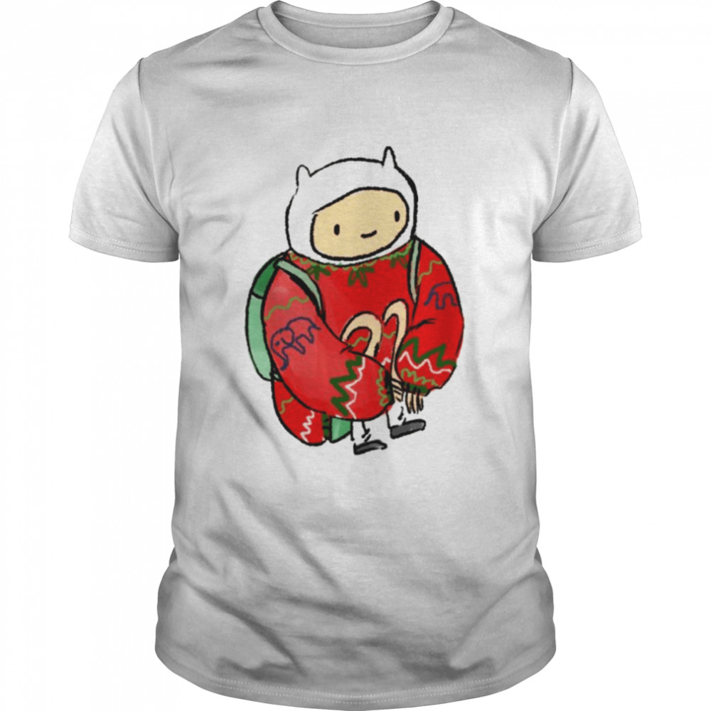 Description Christmas Finn Sketch Fanart shirt