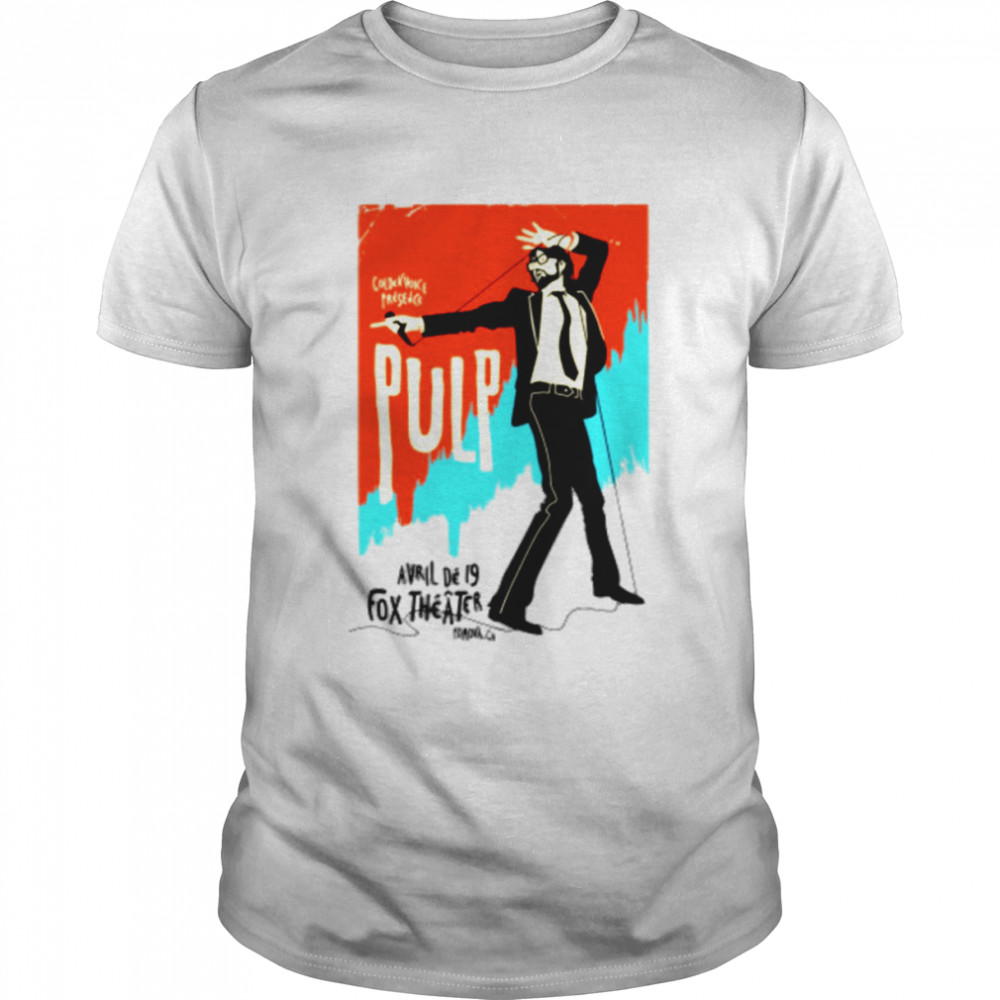 Fox Theater Pulp Band shirt