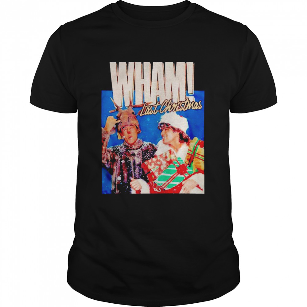 George Michael wham last Christmas shirt