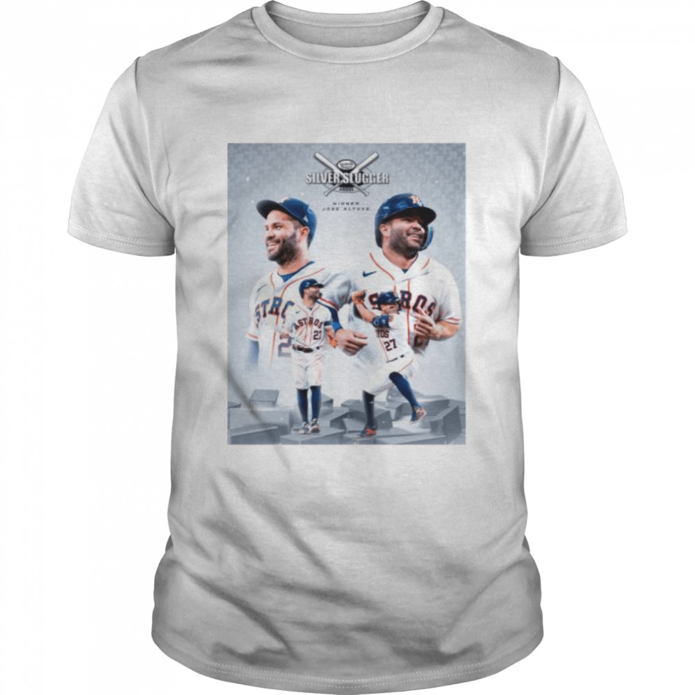 Houston Astros Jose Altuve winner silver slugger 2022 shirt