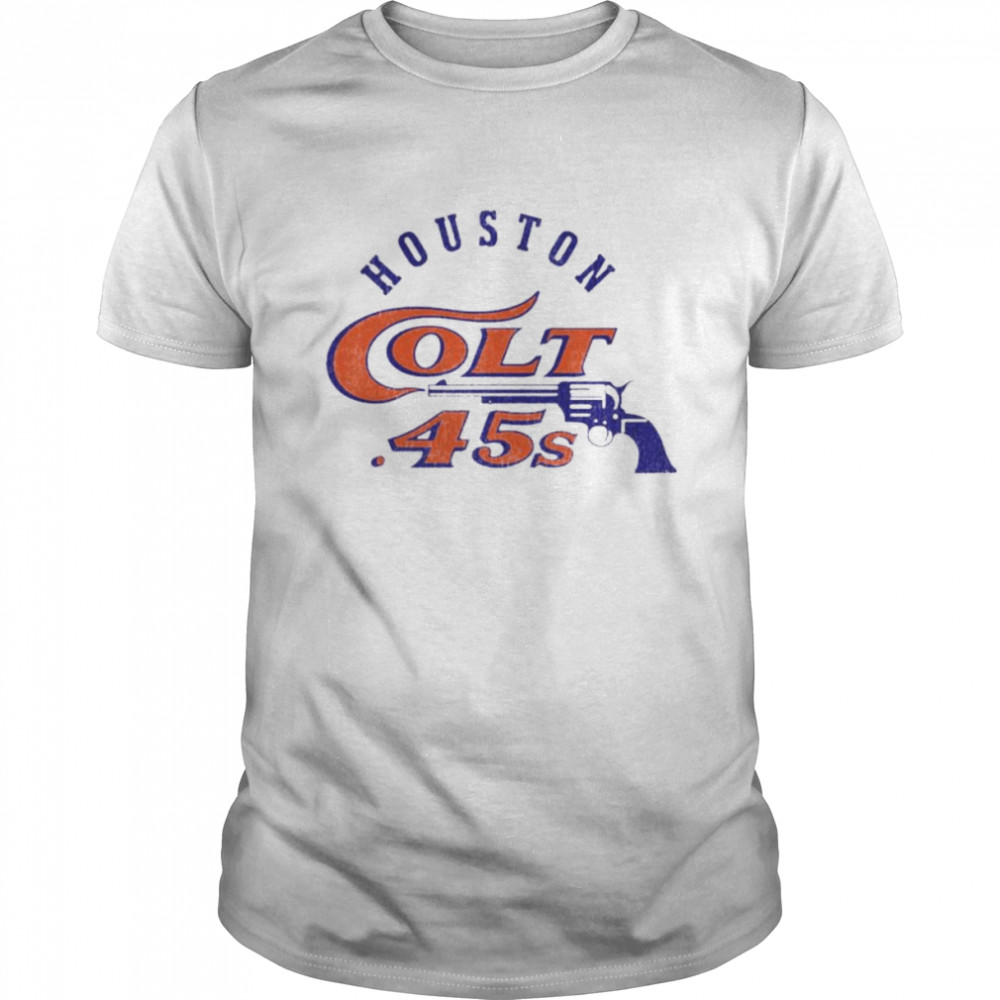 houston Colt 45s pistol logo shirt