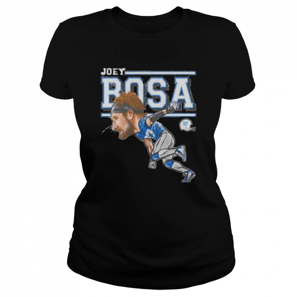 joey Bosa Los Angeles Chargers cartoon shirt Classic Women's T-shirt