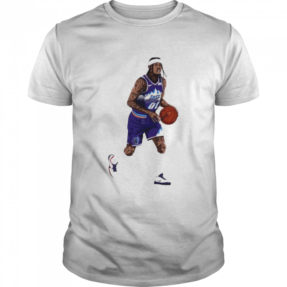 jordan Clarkson Utah Jazz basketball player shirt