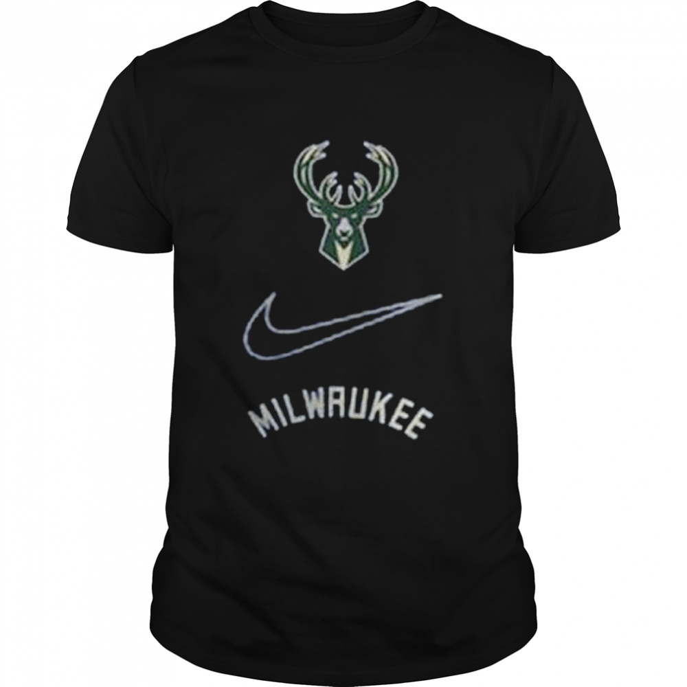 Milwaukee Bucks Nike 2022-23 City Edition Courtside Max90 Vintage Wash Shirt