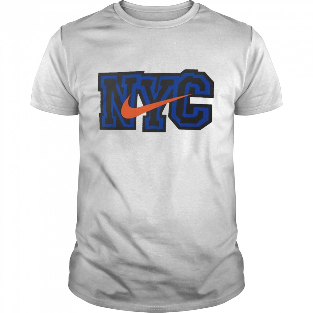 New York Knicks Nike 2022-23 City Edition Essential Expressive Shirt