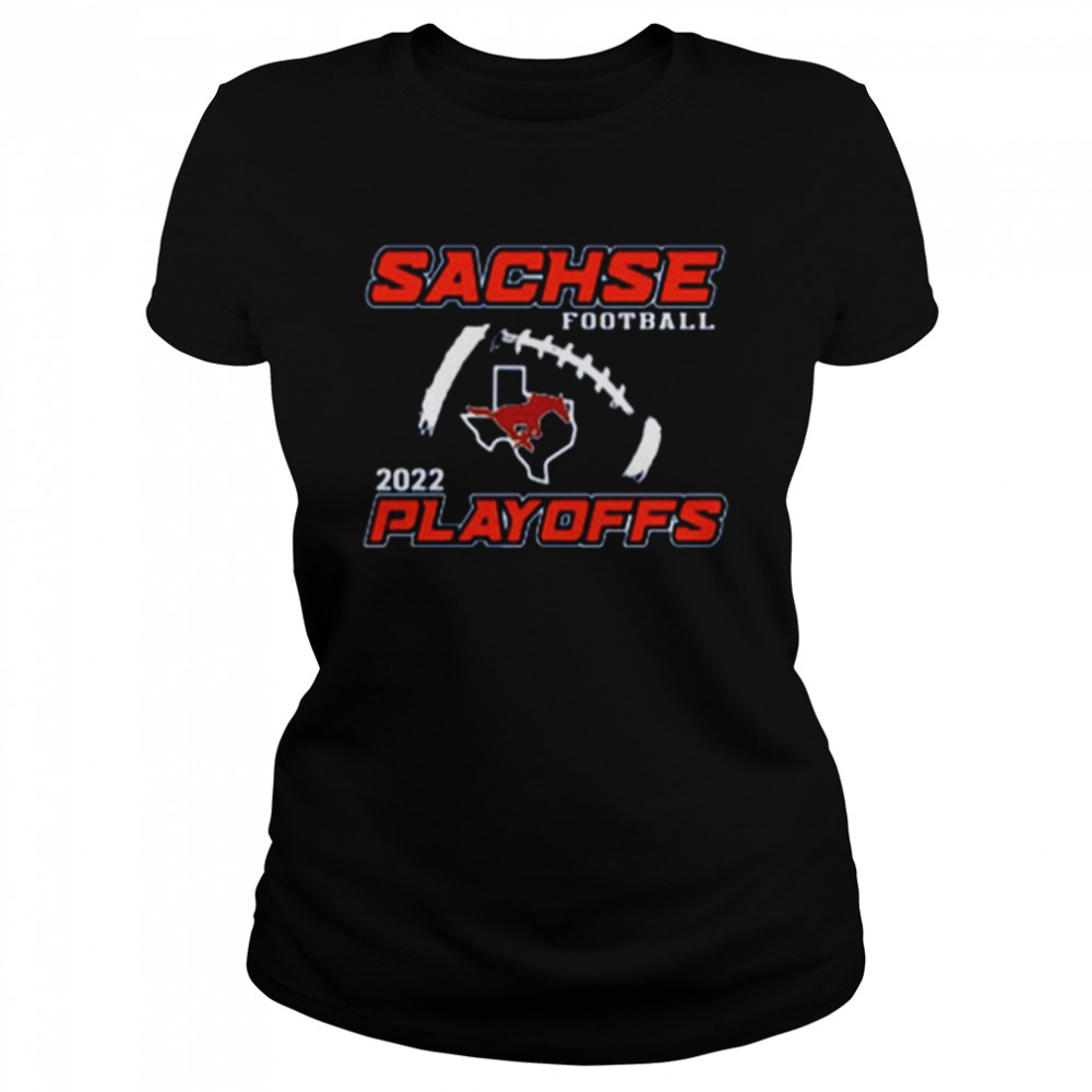 Sachse Mustang Football 2022 Playoff  Classic Women's T-shirt