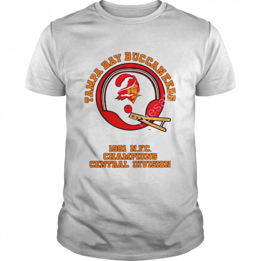 Tampa Bay Buccaneers 1981 NFC Champions Central Division Shirt